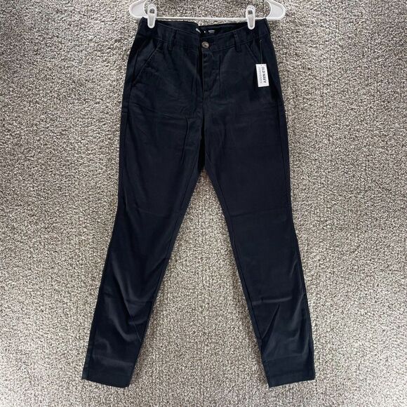 Old Navy Pants - Old Navy‎ Pants Adult Womens 0 Black Skinny Stretch Cotton Casual Pockets Ladies